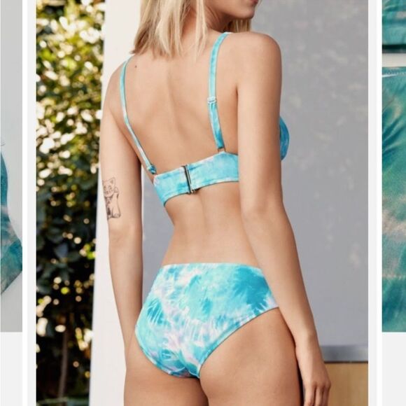 Johnny Was Calme Bikini Set In Tie Dye - Picture 2 of 2